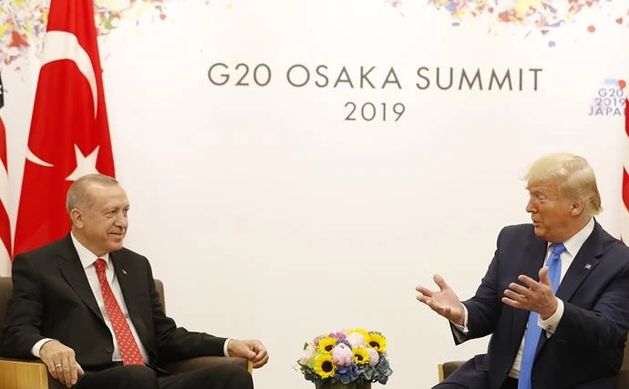 Cumhurbaşkanı Erdoğan - Trump arasında kritik görüşme gerçekleştirildi